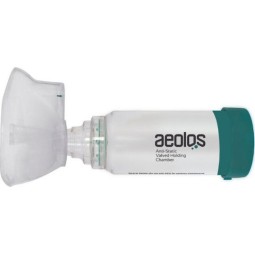 Aeolos Αεροθάλαμος Εισπνοών Με Μάσκα 6+ ετών