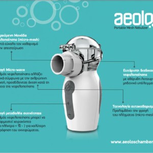 Aeolos Mesh Φορητός Νεφελοποιητής