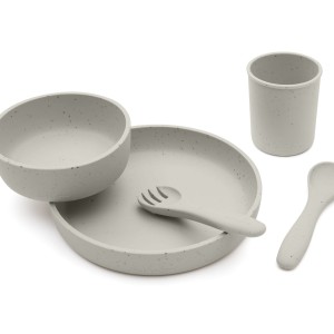 Σετ Φαγητού 5τμχ Από Platinum Silicone Sand Kikka Boo