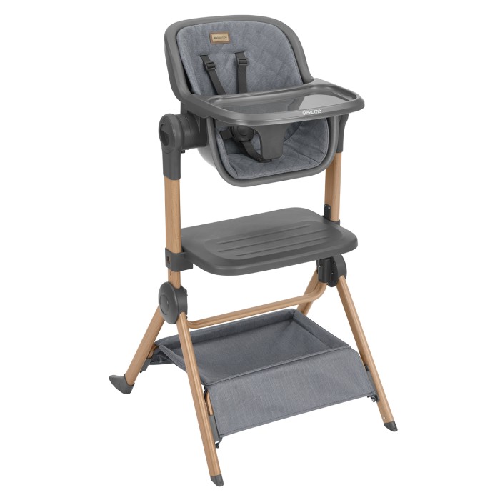 2σε1 Λίκνο + Καρέκλα Φαγητού Sleat Me Γκρι- Kikka Boo 2σε1 Λίκνο + Καρέκλα Φαγητού Sleat Me Γκρι- Kikka Boo