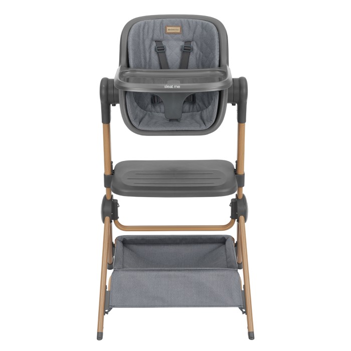 2σε1 Λίκνο + Καρέκλα Φαγητού Sleat Me Γκρι- Kikka Boo 2σε1 Λίκνο + Καρέκλα Φαγητού Sleat Me Γκρι- Kikka Boo