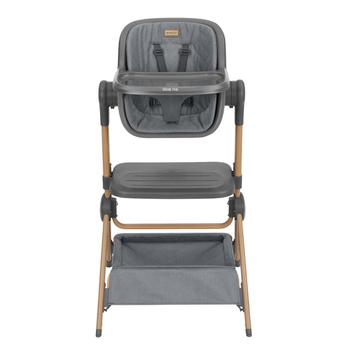 2σε1 Λίκνο + Καρέκλα Φαγητού Sleat Me Γκρι- Kikka Boo 2σε1 Λίκνο + Καρέκλα Φαγητού Sleat Me Γκρι- Kikka Boo