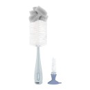 Βούρτσα καθαρισμού μπουκαλιού με καθαριστή θηλής 2 σε 1 Μπλε - Kikka Boo Βούρτσα καθαρισμού μπουκαλιού με καθαριστή θηλής 2 σε 1 Μπλε - Kikka Boo