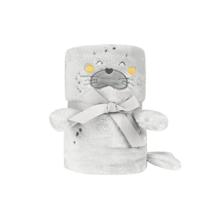 Κουβέρτα δώρου με 3D κέντημα Seally Me - Kikka Boo