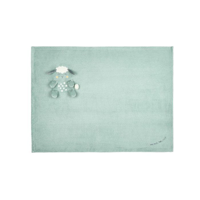 Κουβέρτα δώρου με 3D κέντημα Sleepy Sheep - Kikka Boo