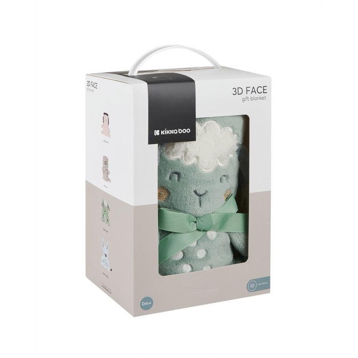 Κουβέρτα δώρου με 3D κέντημα Sleepy Sheep - Kikka Boo