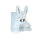 Κουβέρτα δώρου με 3D κέντημα Stripy Friends - Kikka Boo