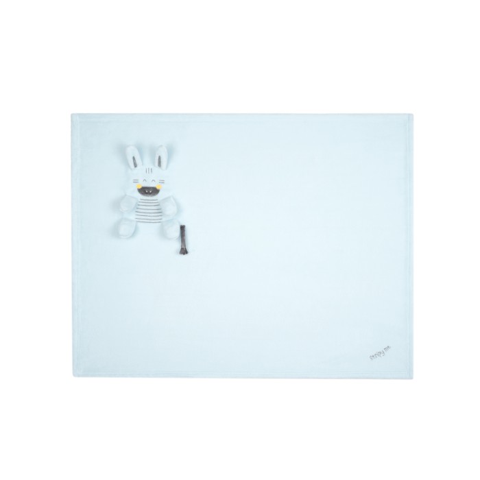 Κουβέρτα δώρου με 3D κέντημα Stripy Friends - Kikka Boo