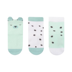 Βρεφικές κάλτσες με 3D αυτάκια "Bear with me" μέντα 1-2 ετών - Kikka Boo