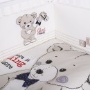 Σετ κλινοσκεπασμάτων 2 τεμαχίων Ευρωπαϊκού Στυλ 70/140 The Fish Panda - Kikka Boo