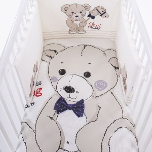 Σετ κλινοσκεπασμάτων 2 τεμαχίων Ευρωπαϊκού Στυλ 70/140 The Fish Panda - Kikka Boo