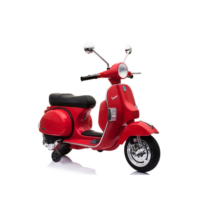 Επαναφορτιζόμενη Μηχανή Licensed Vespa PX150 Κόκκινη - Kikka Boo