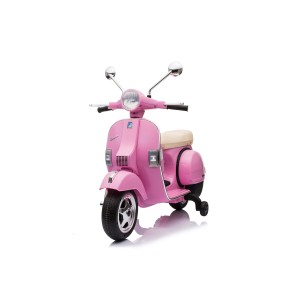 Επαναφορτιζόμενη Μηχανή Licensed Vespa PX150 Ροζ - Kikka Boo