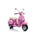 Επαναφορτιζόμενη Μηχανή Licensed Vespa PX150 Ροζ - Kikka Boo