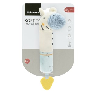 Παιχνίδι Πίεσης Με Μασητικό Stripy Friends Kikka Boo Παιχνίδι Πίεσης Με Μασητικό Stripy Friends Kikka Boo