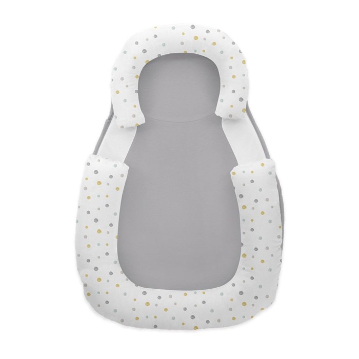 Αντι-ανατρεπτικό μαξιλάρι με αφρό μνήμης Dots Γκρι - Kikka Boo
