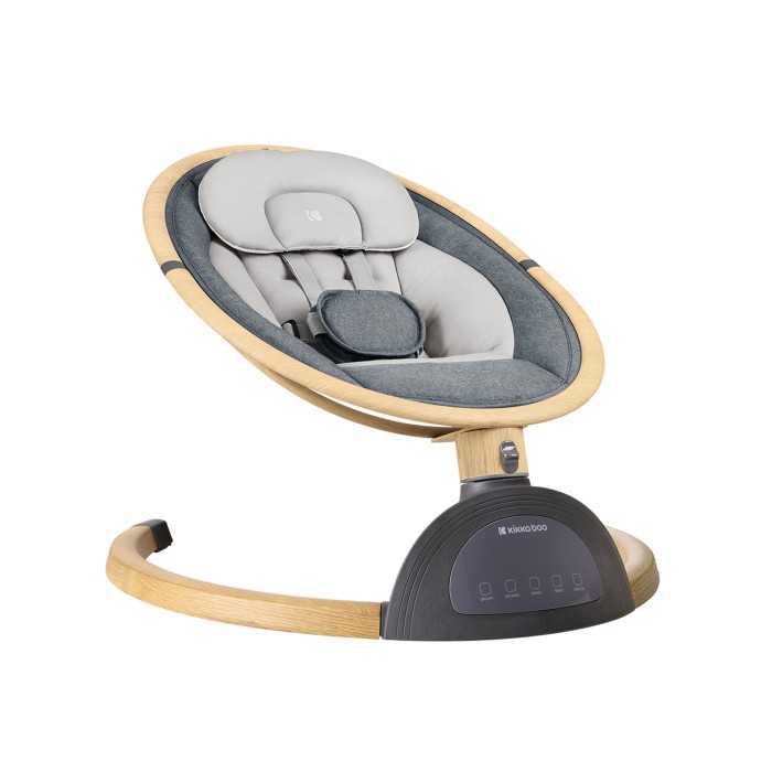 Ηλεκτρική κούνια πλευρικής κίνησης Ashlee Σκούρο Γκρι - Kikka Boo Ηλεκτρική κούνια πλευρικής κίνησης Ashlee Σκούρο Γκρι - Kikka Boo