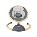 Ηλεκτρική κούνια πλευρικής κίνησης Ashlee Σκούρο Γκρι - Kikka Boo Ηλεκτρική κούνια πλευρικής κίνησης Ashlee Σκούρο Γκρι - Kikka Boo