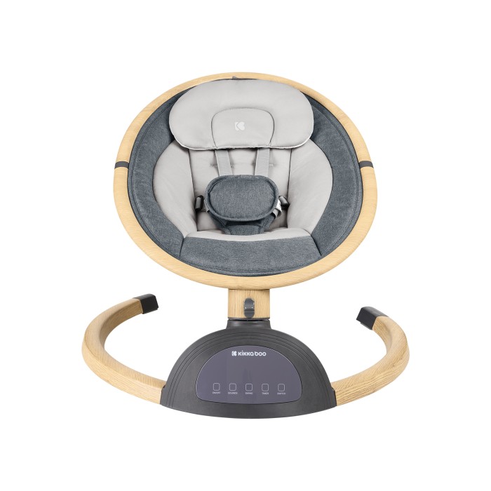 Ηλεκτρική κούνια πλευρικής κίνησης Ashlee Σκούρο Γκρι - Kikka Boo Ηλεκτρική κούνια πλευρικής κίνησης Ashlee Σκούρο Γκρι - Kikka Boo