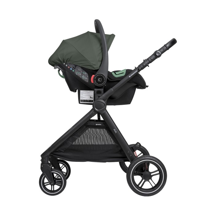 Καρότσι 3σε1 με πορτ-μπεμπέ Ava Χακί Πράσινο - Kikka Boo Καρότσι 3σε1 με πορτ-μπεμπέ Ava Χακί Πράσινο - Kikka Boo