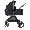 Καρότσι 3σε1 με πορτ-μπεμπέ Ava Μαύρο - Kikka Boo Καρότσι 3σε1 με πορτ-μπεμπέ Ava Μαύρο - Kikka Boo