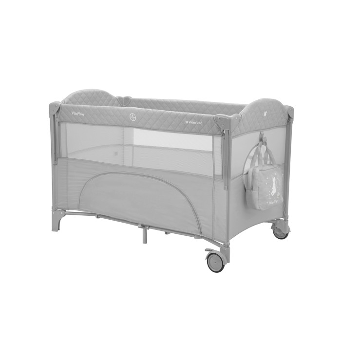 Παρκοκρέβατο 2 επιπέδων Milky Way Γκρι 2023 - Kikka Boo Παρκοκρέβατο 2 επιπέδων Milky Way Γκρι 2023 - Kikka Boo