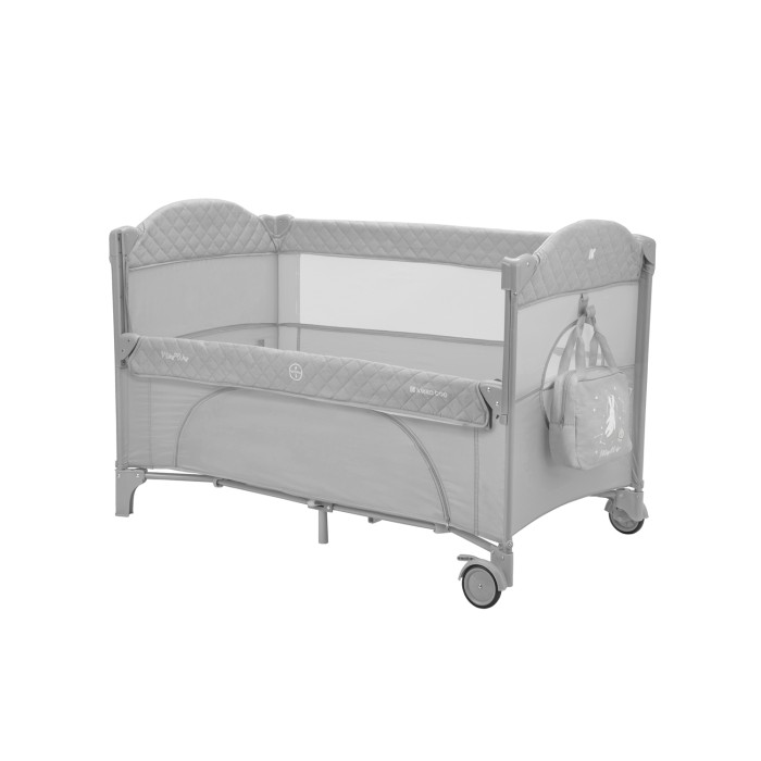 Παρκοκρέβατο 2 επιπέδων Milky Way Γκρι 2023 - Kikka Boo Παρκοκρέβατο 2 επιπέδων Milky Way Γκρι 2023 - Kikka Boo