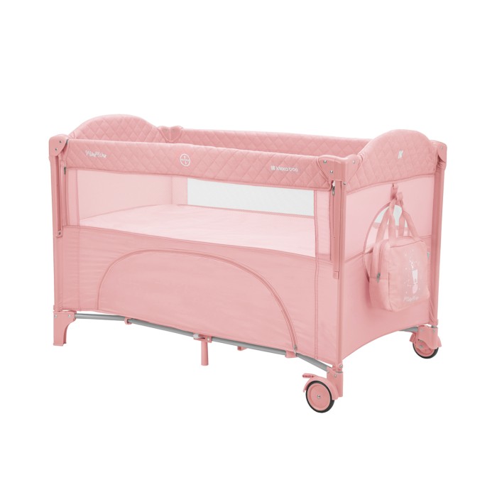 Παρκοκρέβατο 2 επιπέδων Milky Way Ροζ 2023 - Kikka Boo Παρκοκρέβατο 2 επιπέδων Milky Way Ροζ 2023 - Kikka Boo