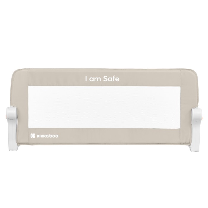 Μπάρα Προστασίας Κρεβατιού 102cm I am Safe kikkaboo Μπεζ Μπάρα Προστασίας Κρεβατιού 102cm I am Safe kikkaboo Μπεζ
