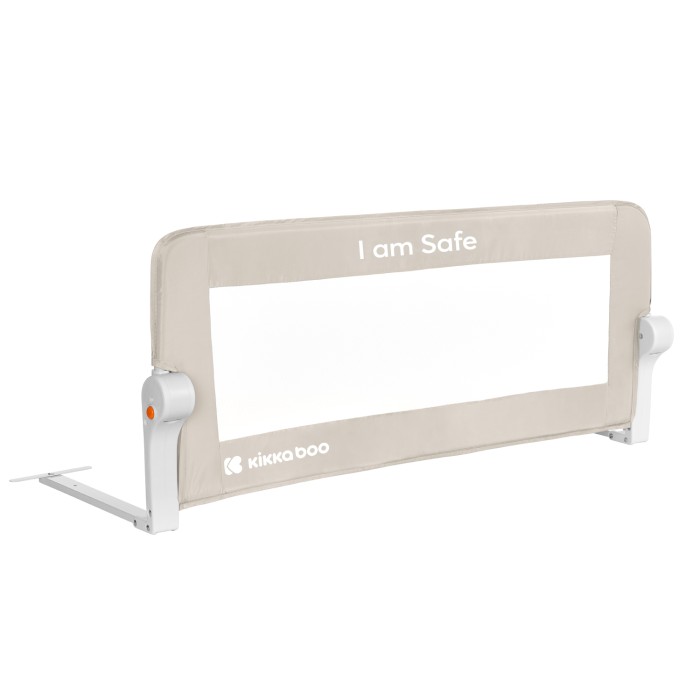 Μπάρα Προστασίας Κρεβατιού 102cm I am Safe kikkaboo Μπεζ Μπάρα Προστασίας Κρεβατιού 102cm I am Safe kikkaboo Μπεζ