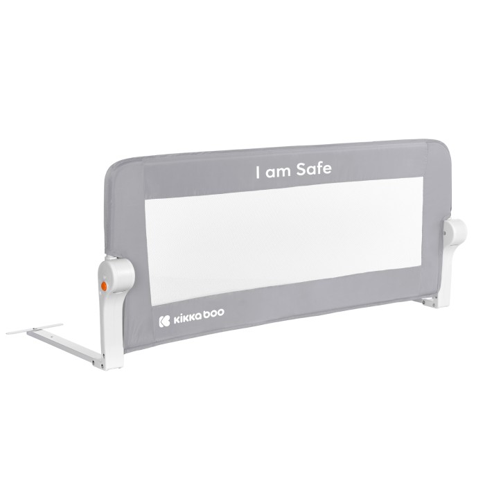 Προστατευτική μπάρα κρεβατιού I am safe 102cm Γκρι - Kikka Boo Προστατευτική μπάρα κρεβατιού I am safe 102cm Γκρι - Kikka Boo