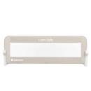 Kikka Boo Προστατευτική Μπάρα Κρεβατιού I am Safe 120 cm Μπεζ