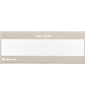 Kikka Boo Προστατευτική Μπάρα Κρεβατιού I am Safe 120 cm Μπεζ Kikka Boo Προστατευτική Μπάρα Κρεβατιού I am Safe 120 cm Μπεζ