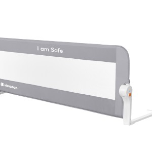 Kikka Boo Προστατευτική Μπάρα Κρεβατιού I am safe 120cm Γκρι