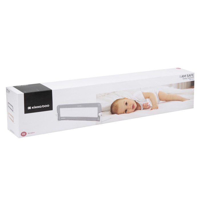 Μπάρα Προστασίας Κρεβατιού 150cm I am Safe kikkaboo Μπεζ Μπάρα Προστασίας Κρεβατιού 150cm I am Safe kikkaboo Μπεζ