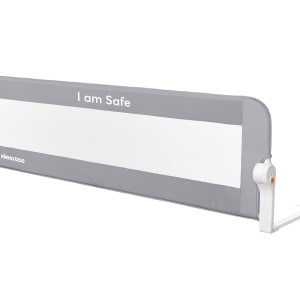 Προστατευτική μπάρα κρεβατιού I am safe 150cm Γκρι  - Kikka Boo