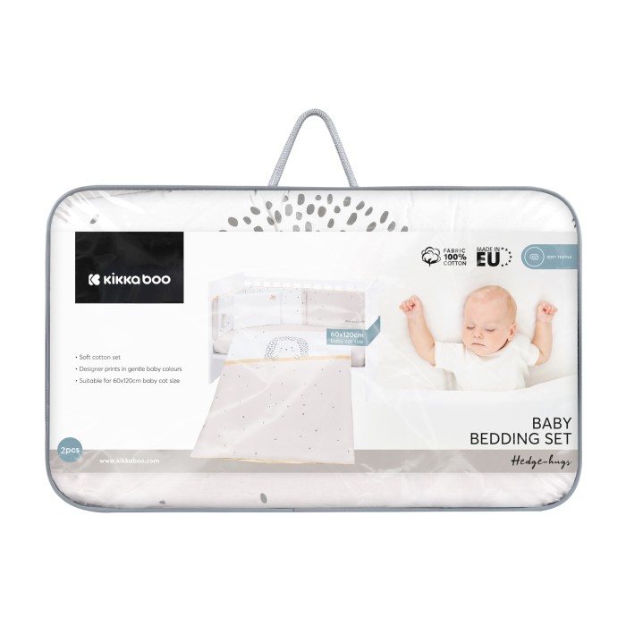 Σετ κλινοσκεπασμάτων 2 τεμαχίων Ευρωπαϊκού Στυλ 60/120 Hippo Dreams - Kikka Boo Σετ κλινοσκεπασμάτων 2 τεμαχίων Ευρωπαϊκού Στυλ 60/120 Hippo Dreams - Kikka Boo
