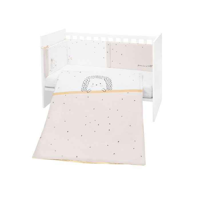 Σετ κλινοσκεπασμάτων 2 τεμαχίων Ευρωπαϊκού Στυλ 70/140 Hedge-hugs - Kikka Boo Σετ κλινοσκεπασμάτων 2 τεμαχίων Ευρωπαϊκού Στυλ 70/140 Hedge-hugs - Kikka Boo