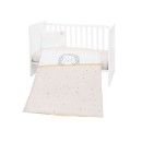 Σετ κλινοσκεπασμάτων 3 τεμαχίων Σχέδιο Hedge hugs - Kikka Boo Σετ κλινοσκεπασμάτων 3 τεμαχίων Σχέδιο Hedge hugs - Kikka Boo