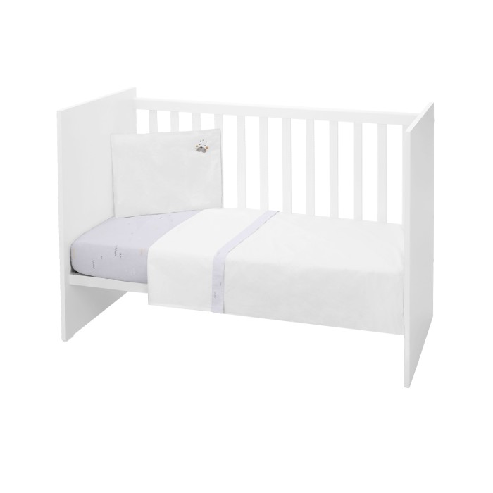 Σετ Προίκας Κούνιας Μωρού 3τμχ 70/140 Seally Me Kikka Boo Σετ Προίκας Κούνιας Μωρού 3τμχ 70/140 Seally Me Kikka Boo