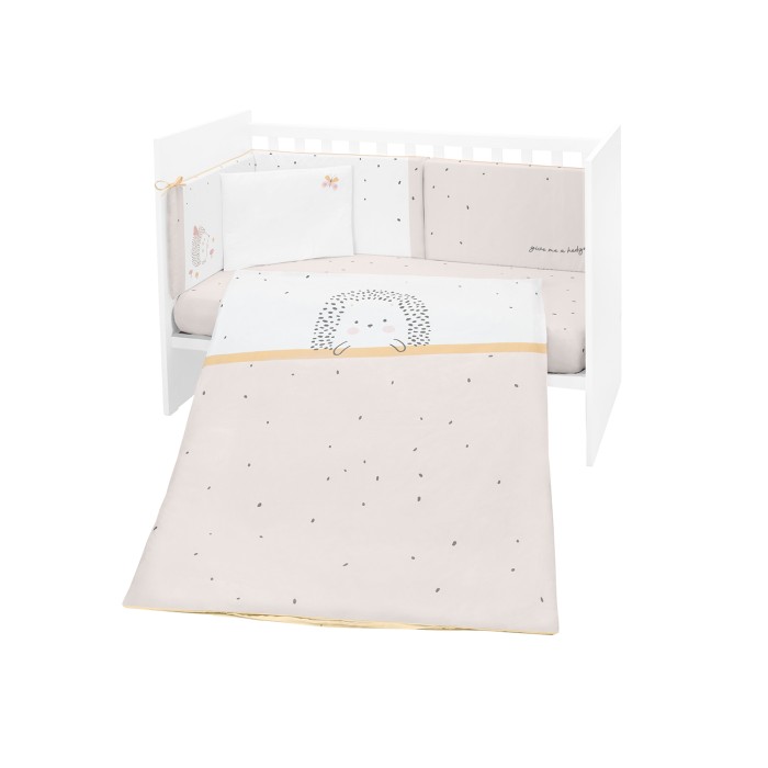 Σετ κλινοσκεπασμάτων 6 τεμαχίων 70x140 Hedge-hugs - Kikka Boo Σετ κλινοσκεπασμάτων 6 τεμαχίων 70x140 Hedge-hugs - Kikka Boo