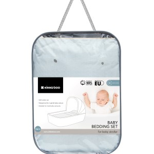 Σετ Προίκας για Καλαθούνα 6τμχ Stripy Friends Kikka Boo Σετ Προίκας για Καλαθούνα 6τμχ Stripy Friends Kikka Boo