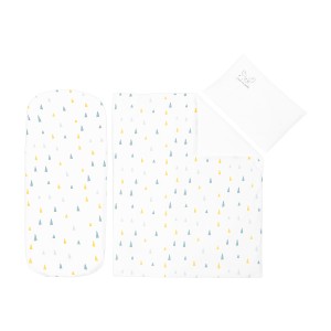 Bedding set for carry cot 6pcs Elephant Time - Kikka Boo