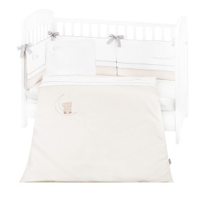 Σετ Προίκας Με Κέντημα 6τμχ 6τμχ 70/140 Dream Big Beige Kikka Boo Σετ Προίκας Με Κέντημα 6τμχ 6τμχ 70/140 Dream Big Beige Kikka Boo