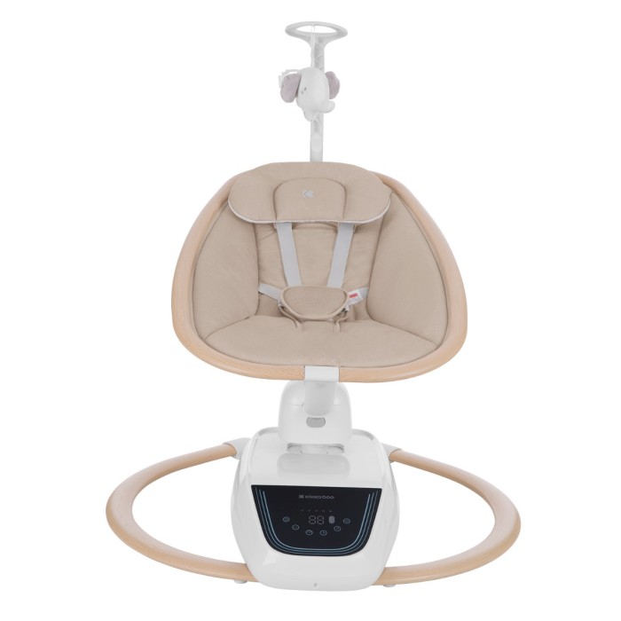 Kikka Boo Ηλεκτρικό Ρηλάξ Με Μουσική BeeMoove Beige Kikka Boo Ηλεκτρικό Ρηλάξ Με Μουσική BeeMoove Beige