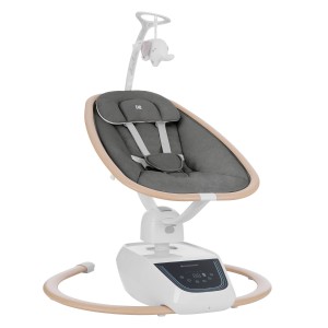 Ηλεκτρικό Ρηλάξ Με Μουσική BeeMoove Grey Kikka Boo