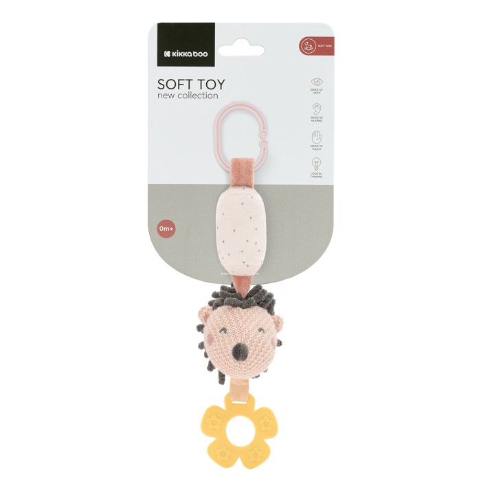 Παιχνίδι Λούτρινο Με Μασητικό Hedge-hugs Kikka Boo Παιχνίδι Λούτρινο Με Μασητικό Hedge-hugs Kikka Boo