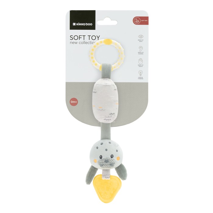 Παιχνίδι Λούτρινο Με Μασητικό Seally Me Kikka Boo Παιχνίδι Λούτρινο Με Μασητικό Seally Me Kikka Boo