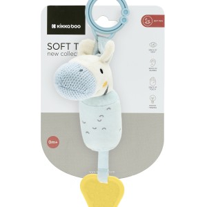 Παιχνίδι Λούτρινο Με Μασητικό Stripy Friends Kikka Boo Παιχνίδι Λούτρινο Με Μασητικό Stripy Friends Kikka Boo