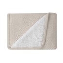 Πλεκτή Βαμβακερή Κουβέρτα Sherpa Dream Big Beige Kikka Boo